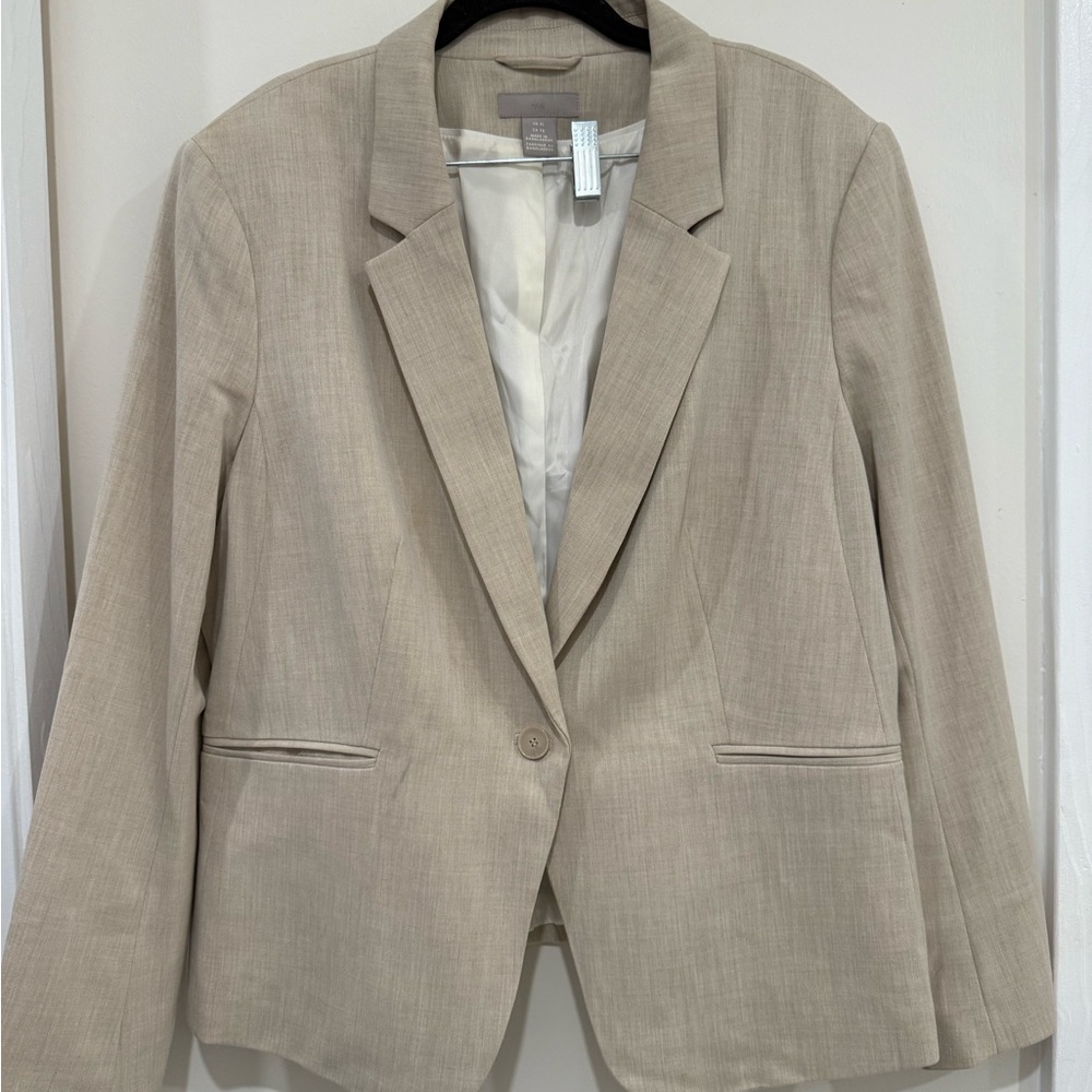 H&M Light Tan Blazer